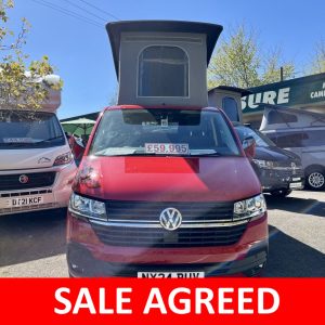 Volkswagen Transporter T6.1 SWB T28 4 Berth Pop Top Campervan