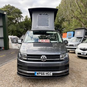 Volkswagen Transporter T6 SWB T32 4 Berth Pop Top Campervan