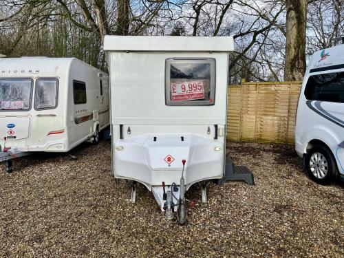 2013 Gobur Carousel 122T Slimline 2 Berth Folding Caravan 02-06-2025 (1)