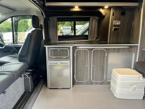 Ford Transit Kingfisher 2 Berth High Top Campervan FG66 TXF 10-06-2025 (1)