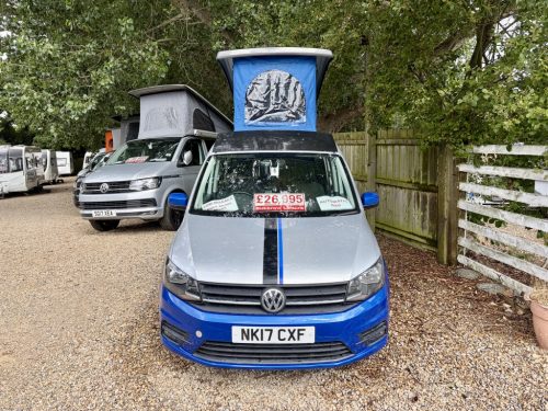 Volkswagen Caddy Maxi 2 Berth Pop Top Campervan nk17-cxf-28-07-2026 (14)