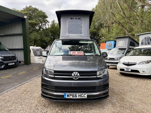 Volkswagen Transporter T6 SWB T32 4 Berth Pop Top Campervan 16-09-2026-wp66-hgc 1A (13)