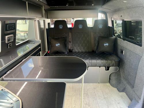 Volkswagen Transporter T6.1 LWB T28 4 Berth Pop Top Campervan YR72 OCE 02-09-2025 (12)