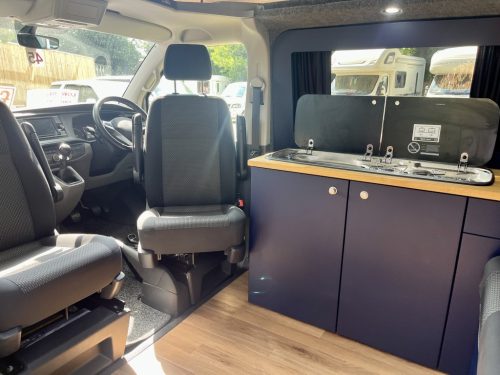 Volkswagen Transporter T6.1 SWB T28 4 Berth Pop Top Campervan au22-cwl-15-07-2026 (5)