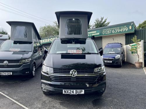 Volkswagen Transporter T6.1 SWB T28 4 Berth Pop Top Campervan nx24-bup 15-09-2025 (1)