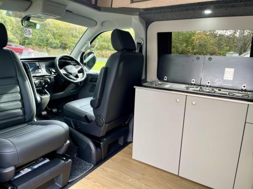 Volkswagen Transporter T6.1 SWB T28 4 Berth Pop Top Campervan nx24-bup 15-09-2025 (8)