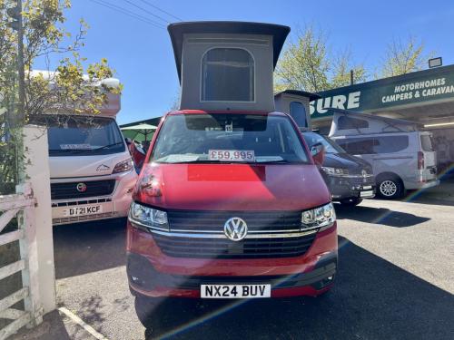 Volkswagen Transporter T6.1 SWB T28 4 Berth Pop Top Campervan nx24buv 12-09-2025 NEW (1)